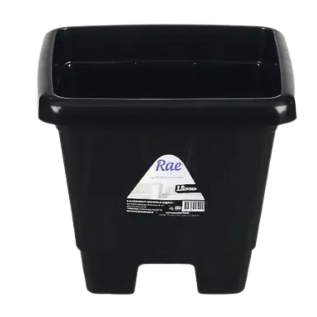 RAE-RF6000-VASO QUADRADO P 1.900 L PRETO