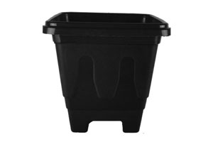 GOYAMA-RF043 VASO QUADRADO 3 PRETO - (33X33X32)