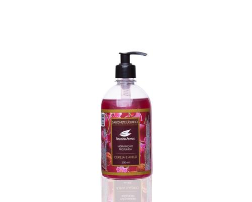 Q-AMAZONIA-SABONETE LIQUIDO 500ML CEREJA E AVELA (